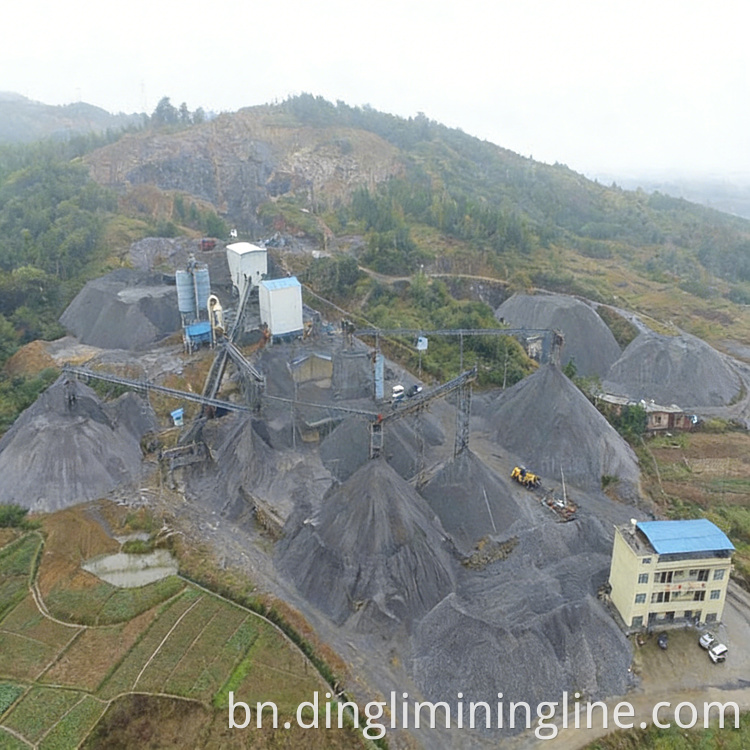 500TPH Gangue Sand and Gravel Line